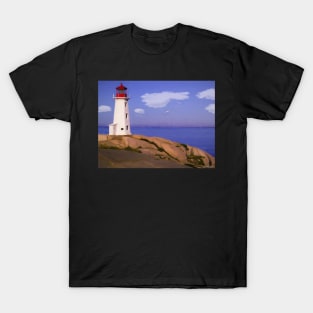 Peggys Cove Lighthouse T-Shirt